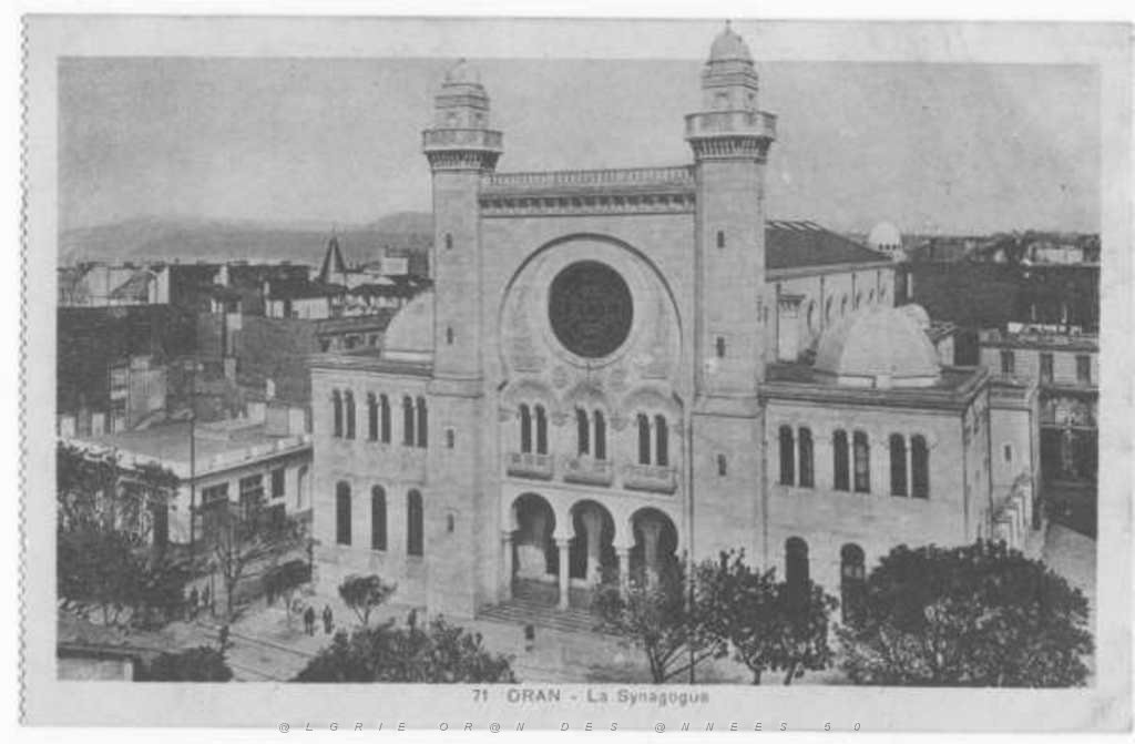 ORAN 1932 LA GRANDE SYNAGOGUE.JPG